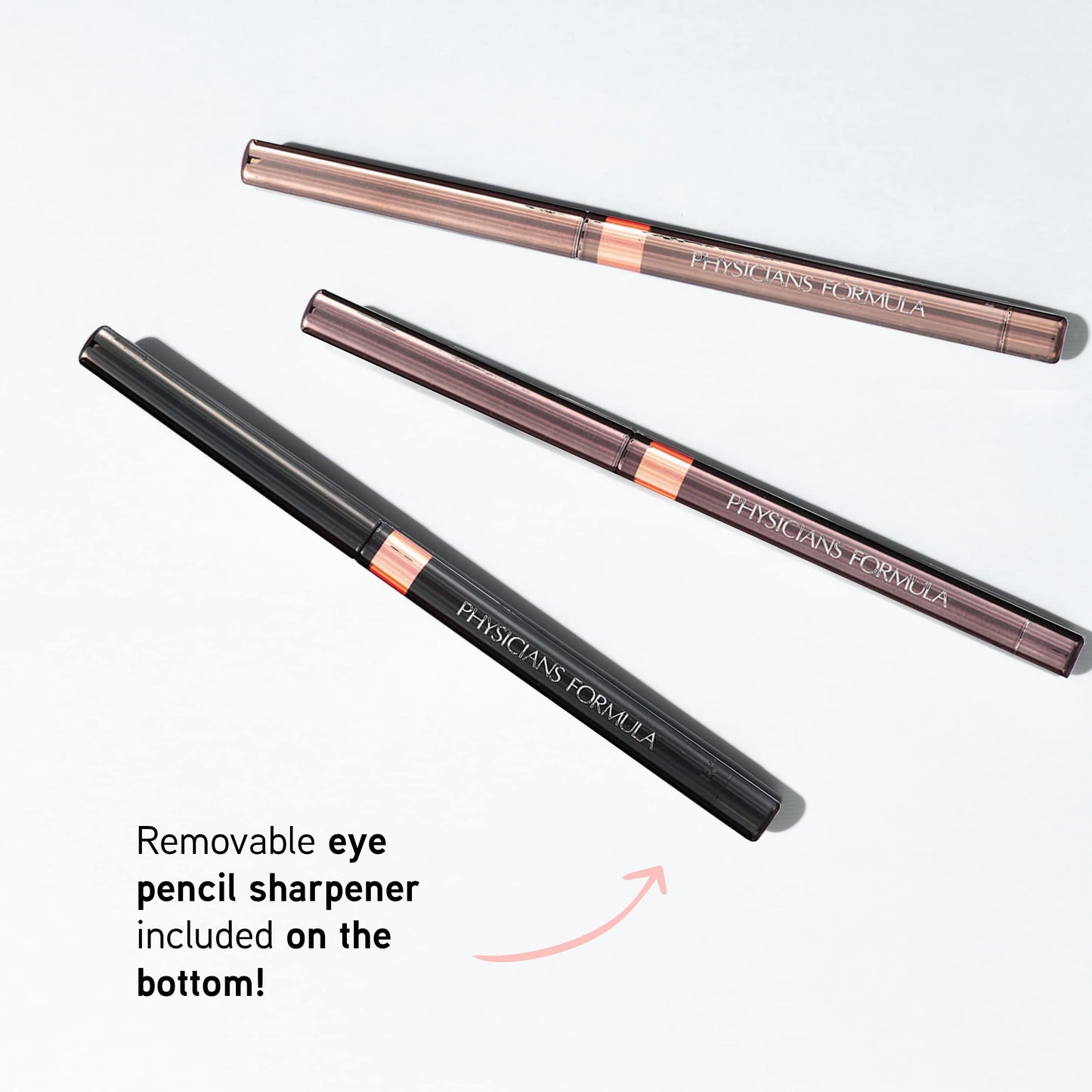 Physicians Formula Shimmer Eyeliner Pencil Set Of 3, Black, Dark Brown, Brown, Custom Eye Enhancing Eyeliner Trio, Dermatologist Approved Beauty & Personal Care Physicians Formula