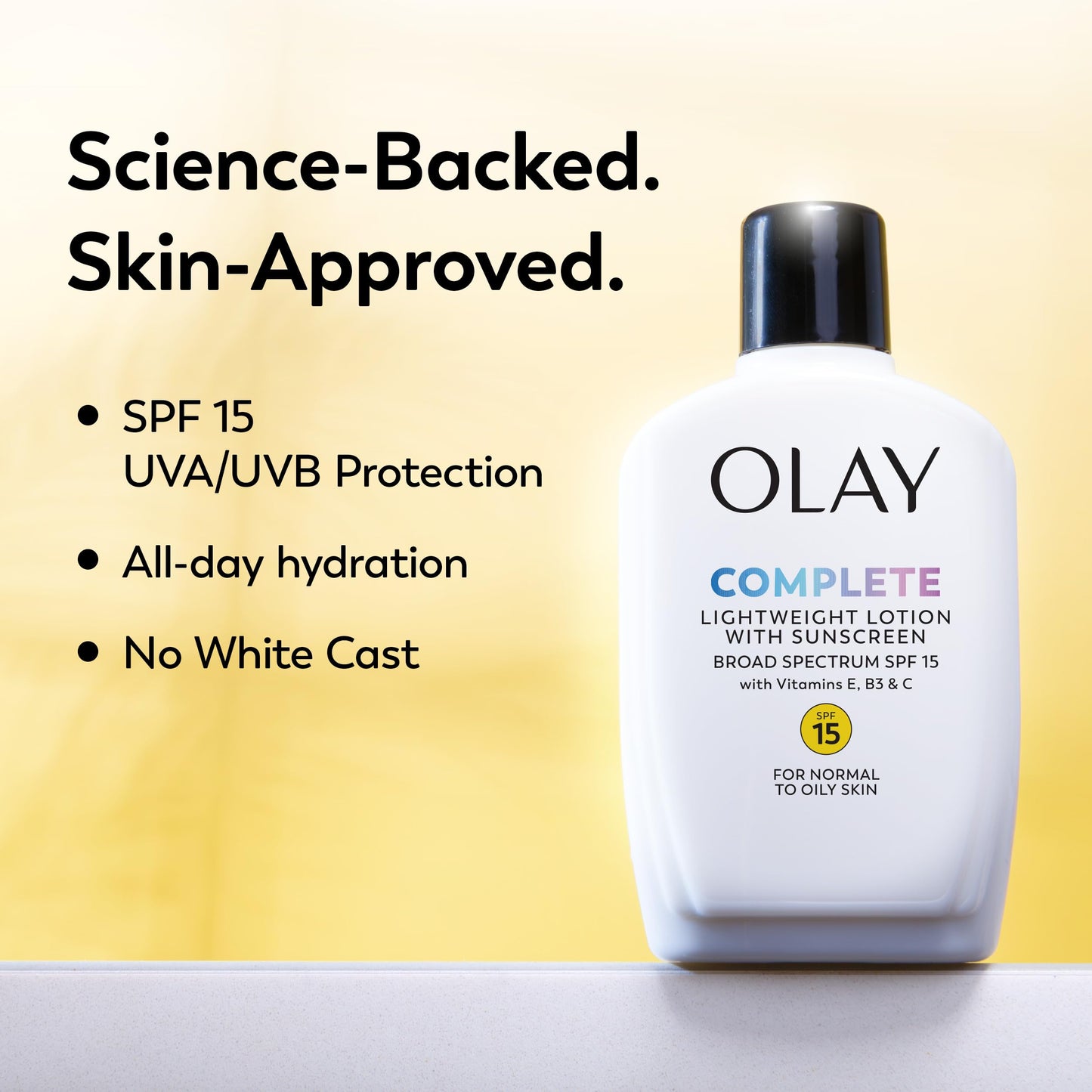 Olay Complete All Day Moisturizer with Broad Spectrum SPF 15 Normal, 4 Fl Oz (Pack of 1) Beauty & Personal Care Olay