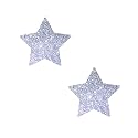 Neva Nude Silver Pixie Dust Starry Nights Bodistix - Glitter Body Stickers for Festivals, Raves, & Parties | Medical Grade Adhesive, Waterproof Beauty & Personal Care Neva Nude