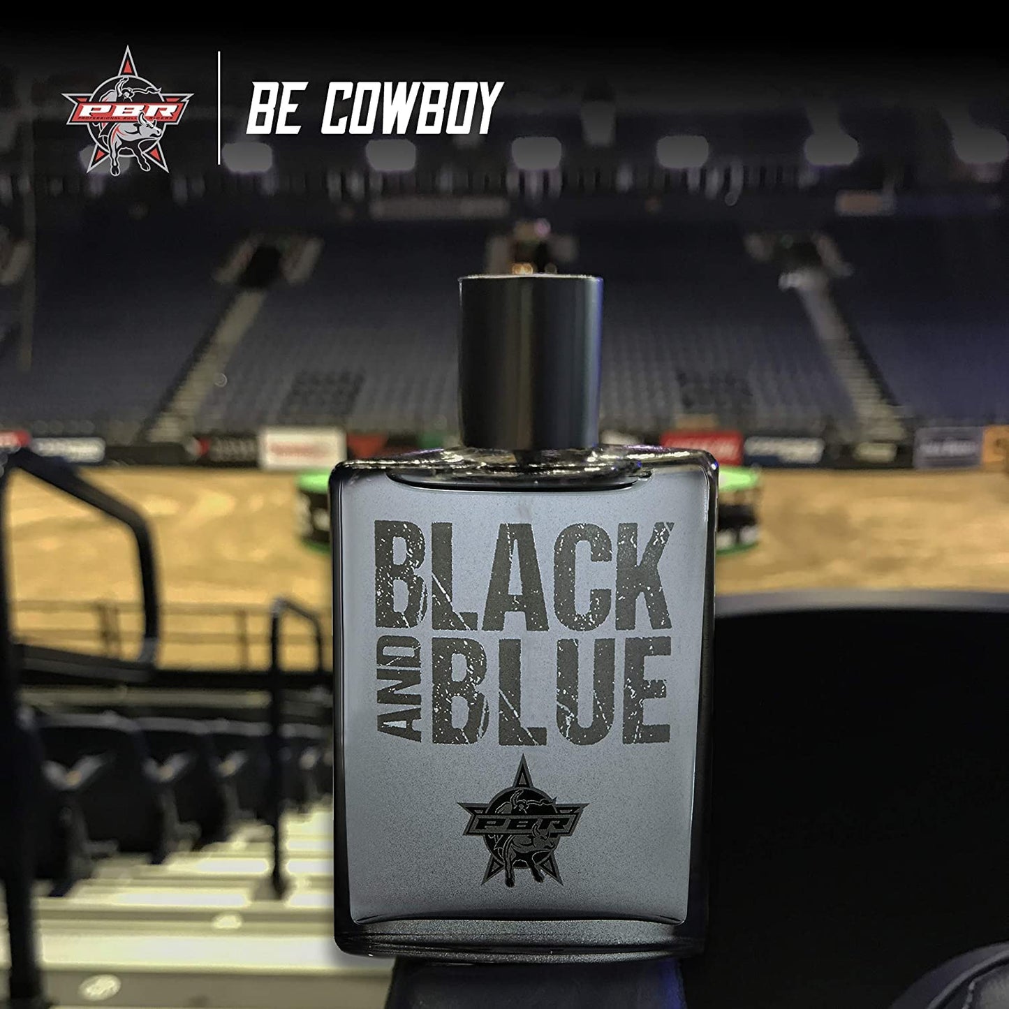 Tru Western PBR Black and Blue Men's Cologne, 3.4 fl oz (100 ml) - Crisp, Fresh, Spirited Beauty & Personal Care Tru Fragrance Beauty