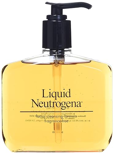 Neutrogena Fragrance Free Liquid, Facial Cleansing Formula, 8 oz Pump Bottles (Pack of 4) Beauty & Personal Care Neutrogena