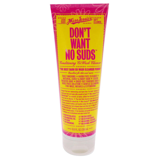 Miss Jessie's Dont Want No Suds Unisex Cleanser 8.5 oz Beauty & Personal Care Miss Jessie's