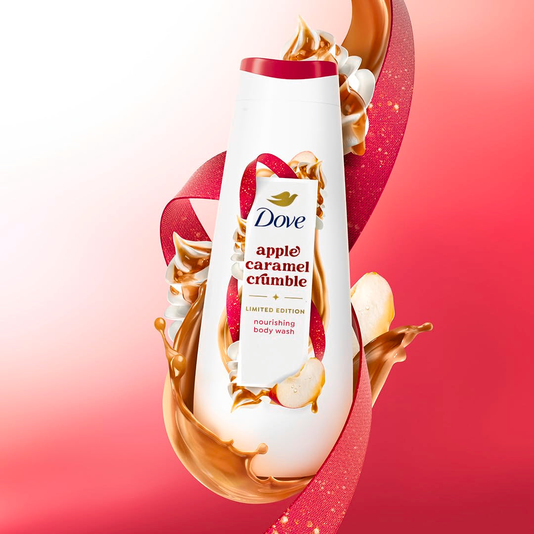 Dove Limited Edition Holiday Treats Body Wash for Deep Nourishment Apple Cider Carmel 20 oz Beauty & Personal Care DOVE MEN + CARE