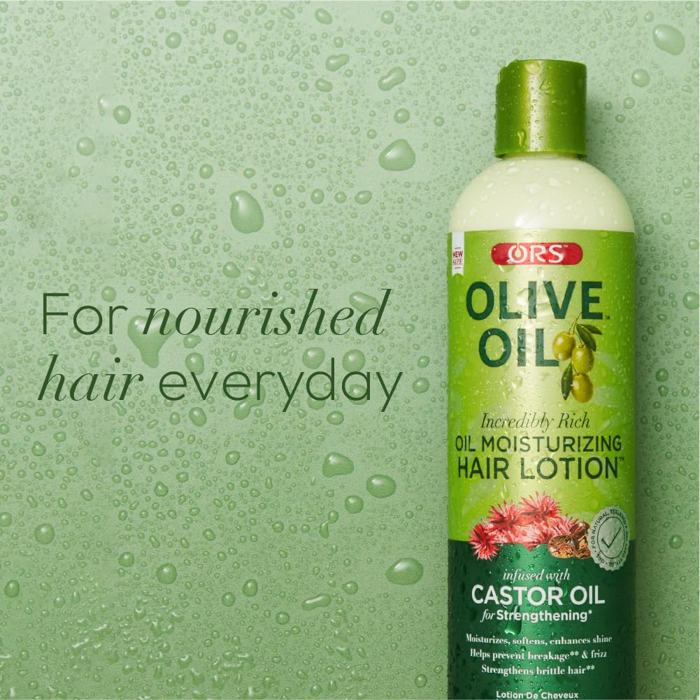 ORS Olive Oil Incredibly Rich Moisturizing Hair Lotion with Castor Oil 8.5 Ounces (Pack of 3) Beauty & Personal Care ORS