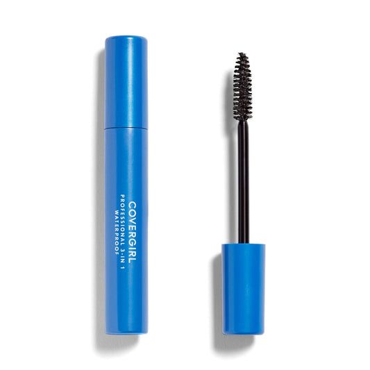 COVERGIRL Professional 3-in-1 Waterproof Mascara, Very Black 225, (Packaging May Vary), 0.3 Fl Oz (Pack of 1) Beauty & Personal Care COVERGIRL