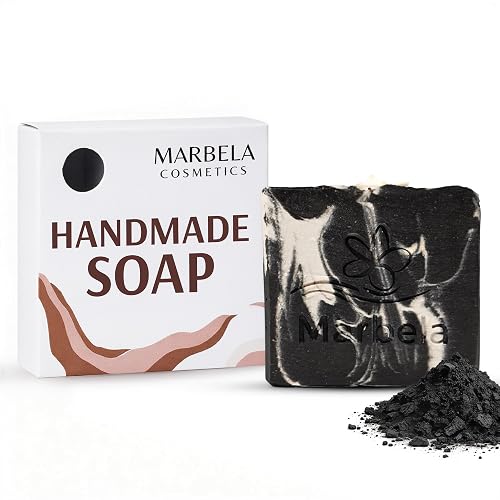 Marbela Cosmetics Handmade Soap Bar - Made in USA, Vegan Friendly, Palm Oil Free, Natural Bar Soap - Gentle Face & Body Soap for Daily Skin Care Beauty & Personal Care Marbela
