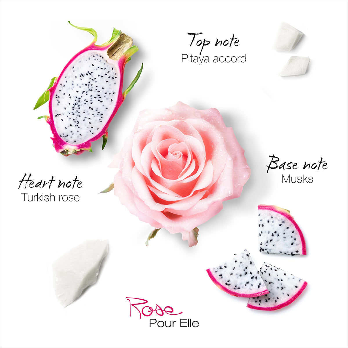 Mauboussin - Rose Pour Elle 100ml (3.3 Fl Oz) - Eau de Parfum for Women - Floral, Fruity & Fresh Scents Beauty & Personal Care Mauboussin