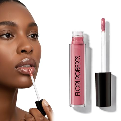 Flori Roberts Luscious Lip Lacquer, Vibrant Lip Gloss Makeup for Women of Color or Deeper Skin Tones, Non-Sticky, Long Wear High Shine Finish Beauty & Personal Care Flori Roberts