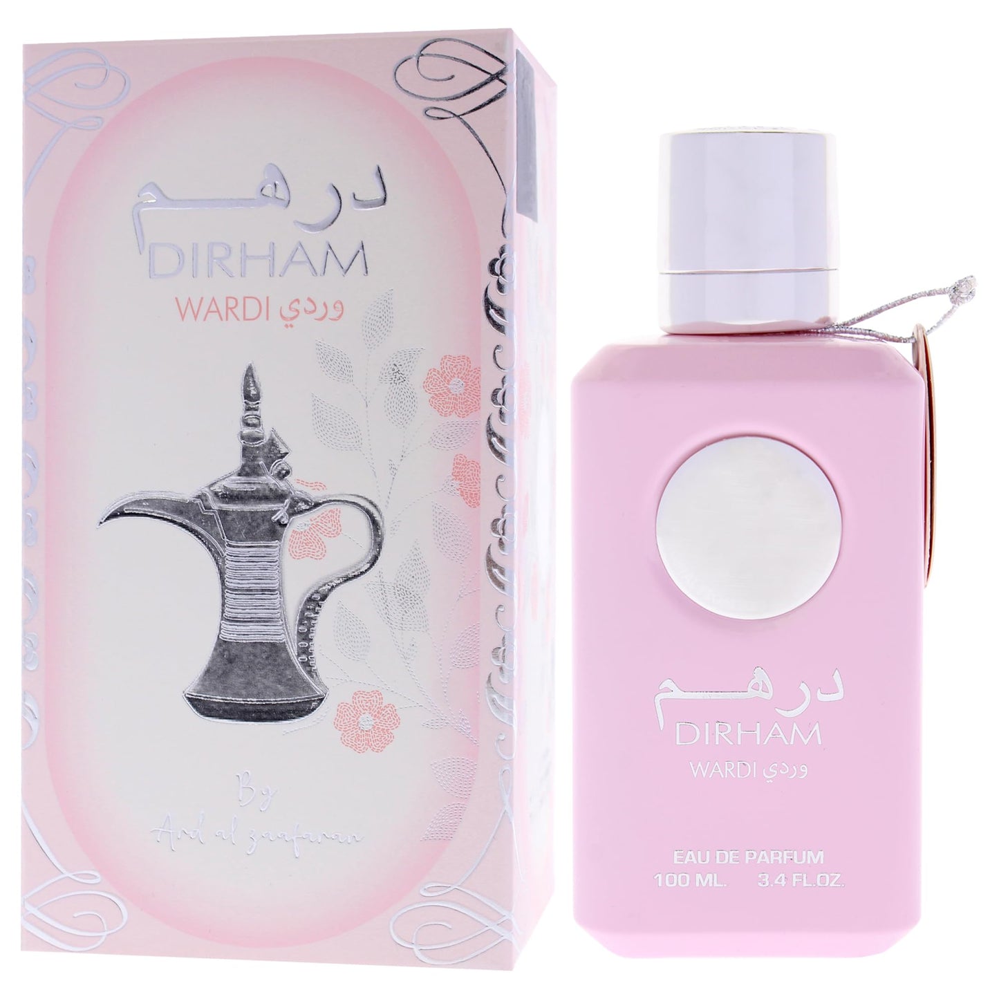 Dirham - Wardi by Ard Al Zaafaran for Unisex - 3.4 oz EDP Spray Beauty & Personal Care KIKILUNA BEAUTY