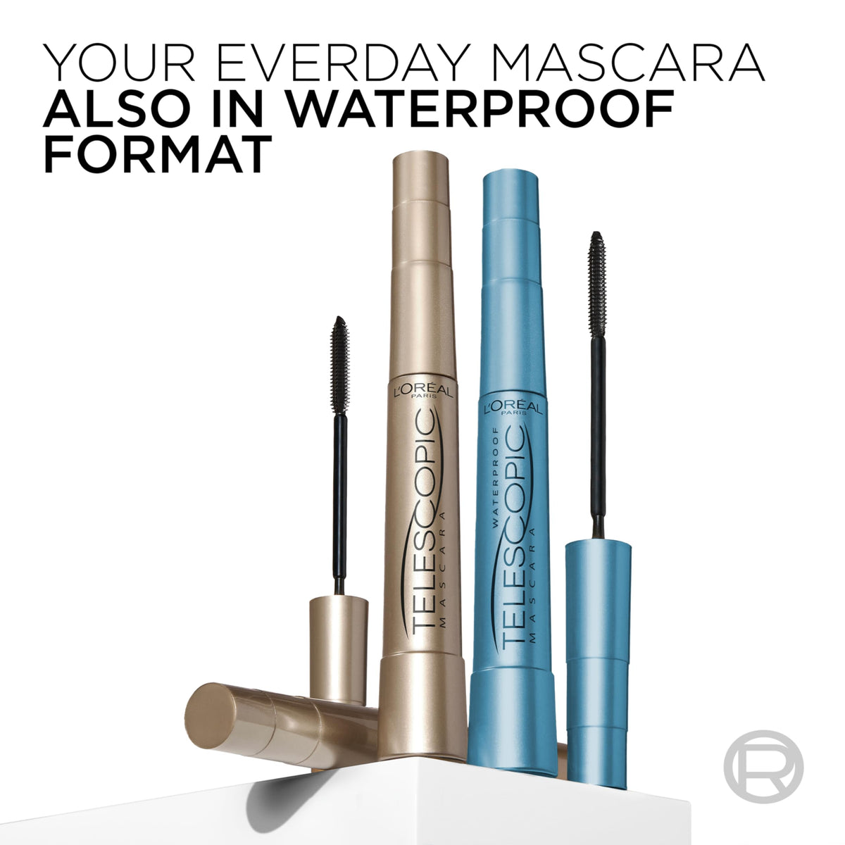 L'Oreal Paris Makeup Original Telescopic Lengthening Mascara, Waterproof Black Beauty & Personal Care L'Oreal Paris