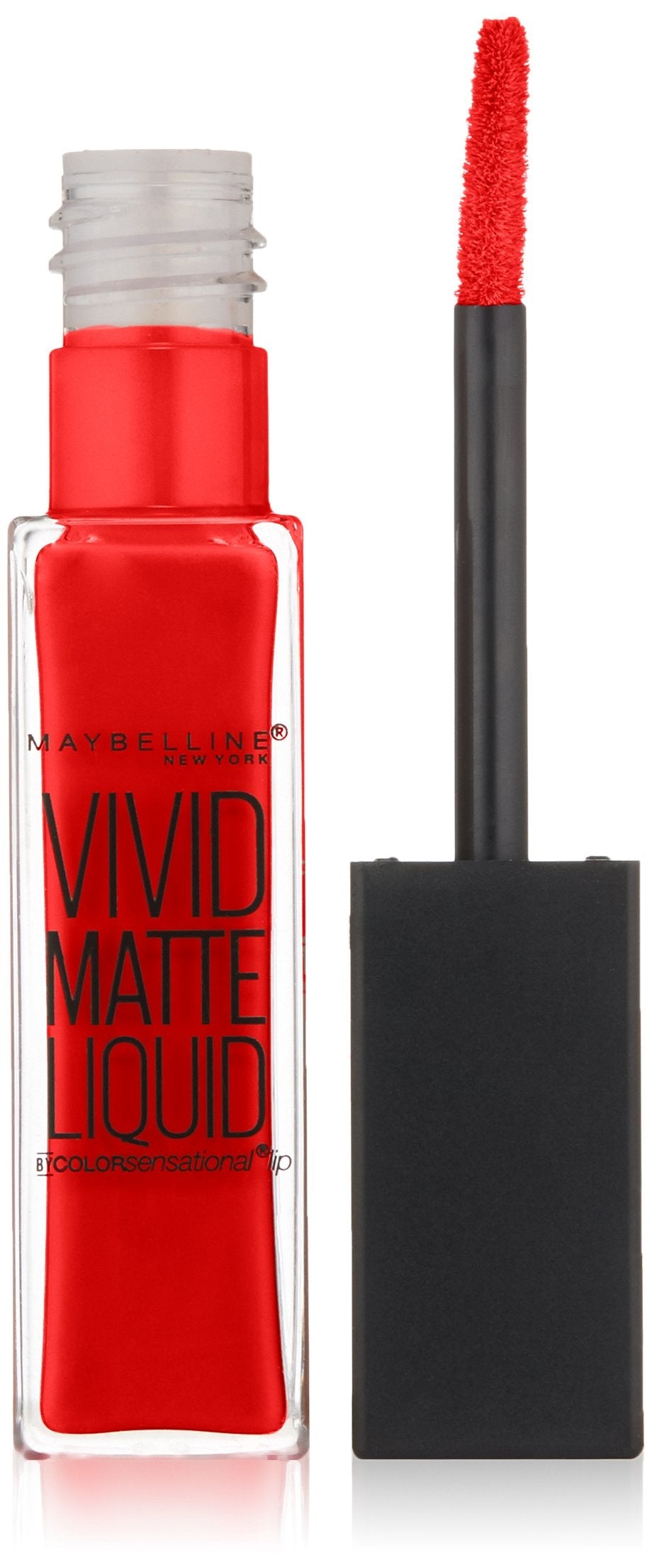 Maybelline New York Color Sensational Vivid Matte Liquid Lipstick, Rebel Red, 0.26 fl. oz. Beauty & Personal Care MAYBELLINE