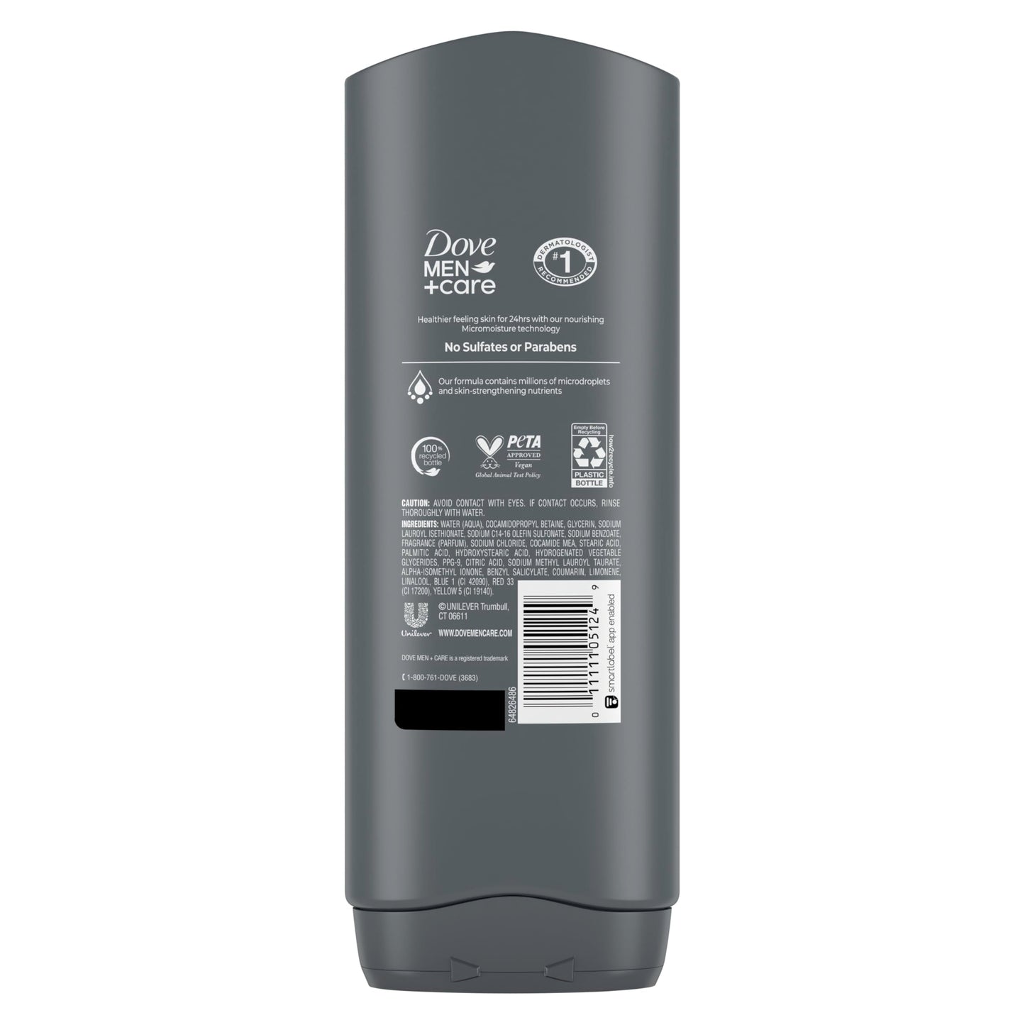Dove Men+Care Body and Face Wash Hydrating Clean Comfort Body Wash for Men with 24-Hour Nourishing Micromoisture Technology 18 oz Beauty & Personal Care DOVE MEN + CARE
