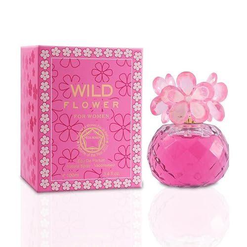 META-BOSEM Wild Flower Pink, Women Perfume Eau de Parfum Natural Spray - Floral Notes - Sweet Fresh Scent - Great Holiday Gift - for All Day Use - a Beauty & Personal Care META-BOSEM