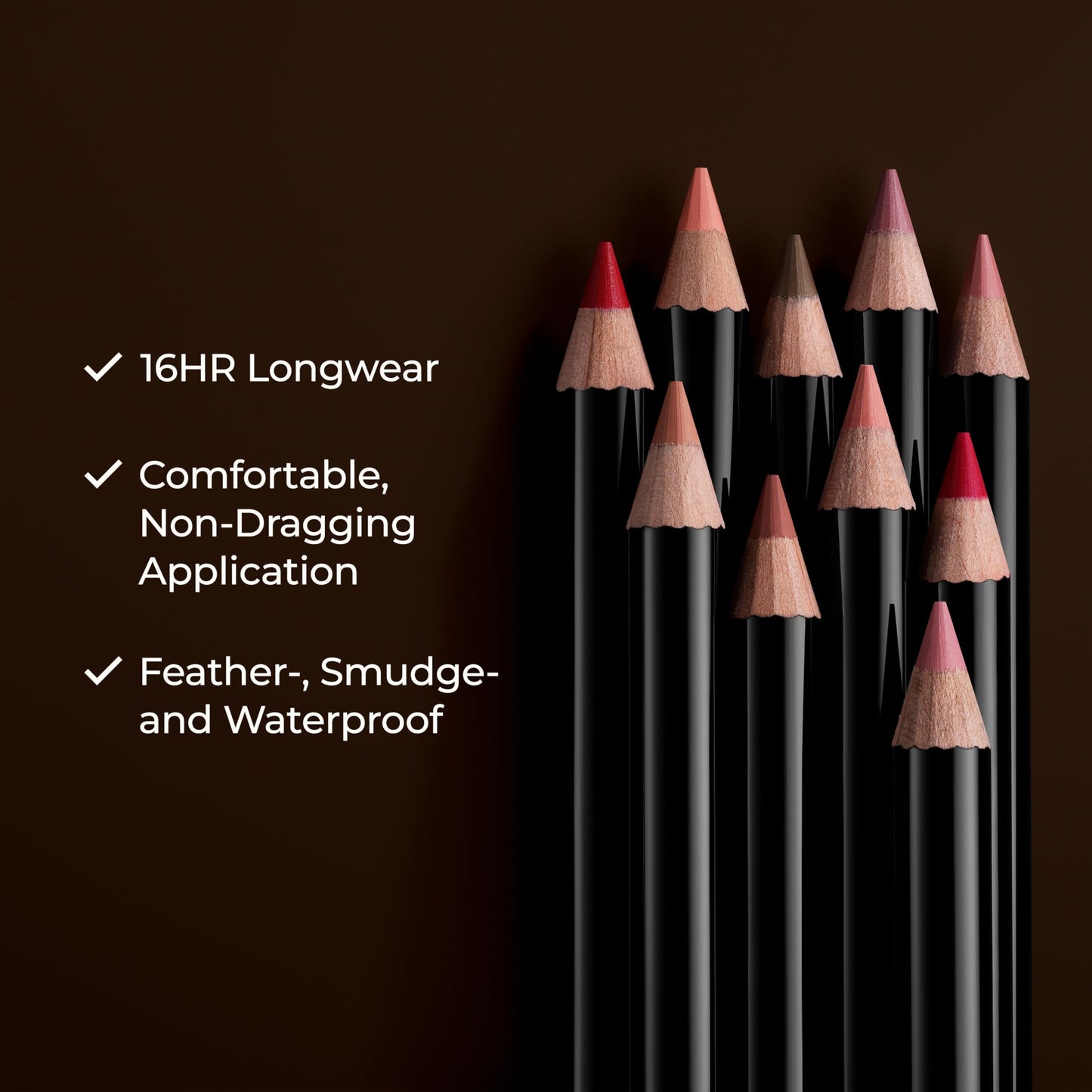 Laura Mercier Caviar Perfecting Lip Liner Pencil, 16HR Longwear, Comfortable Non-Dragging Application, Feather and Water-Proof, Infused with French Beauty & Personal Care Laura Mercier
