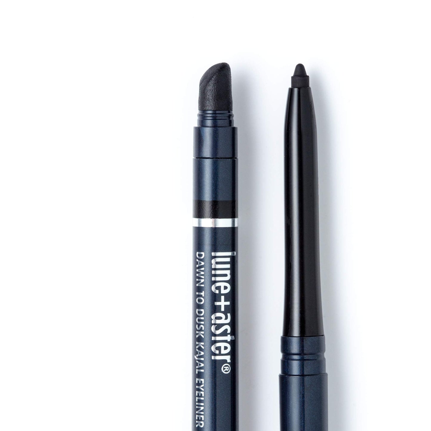 Lune+Aster Dawn To Dusk Kajal Eyeliner | Twist Up Applicator, Built-In Smudge Tip, Creamy Long-Wear Formula - High-Impact Black Beauty & Personal Care Lune+Aster