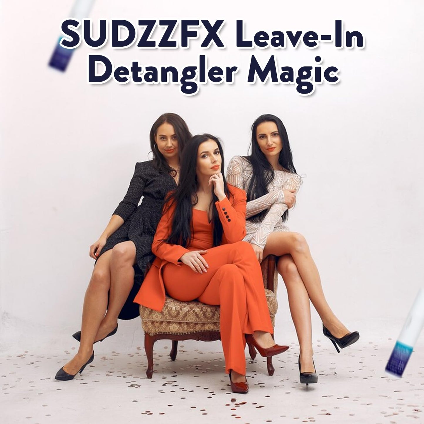 SUDZZFX ALL IN ONE Powerful Leave-in Hair Detangler - Creates Shine - Heat Protection - Smoothes Frizzy Hair - Color Safe - Sulfate Free Beauty & Personal Care SUDZZFX