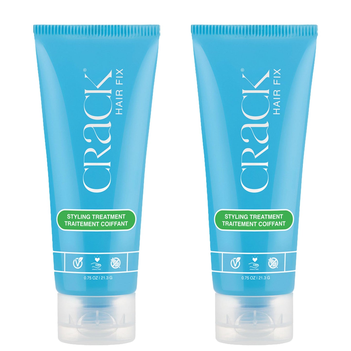 Crack HAIR FIX Trial and Travel Size Styling Creme - Multi-Tasking, Anti-Frizz, Leave-In Styling Aid With Protection from Humidity, Chlorine, Heat Beauty & Personal Care Crack