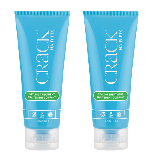 Crack HAIR FIX Trial and Travel Size Styling Creme - Multi-Tasking, Anti-Frizz, Leave-In Styling Aid With Protection from Humidity, Chlorine, Heat Beauty & Personal Care Crack