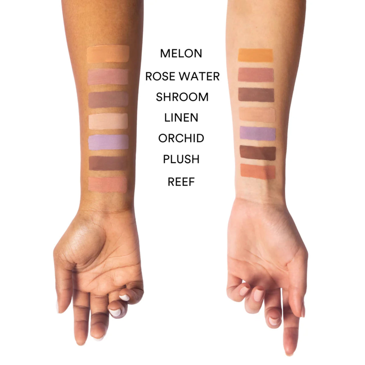 Gen See Mixed Media Matte Liquid Eyeshadow, Rose Water Cream Eye Makeup
