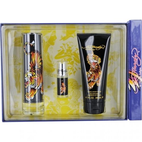 Ed Hardy Men's 3-piece Gift Set Beauty & Personal Care Christian Audigier
