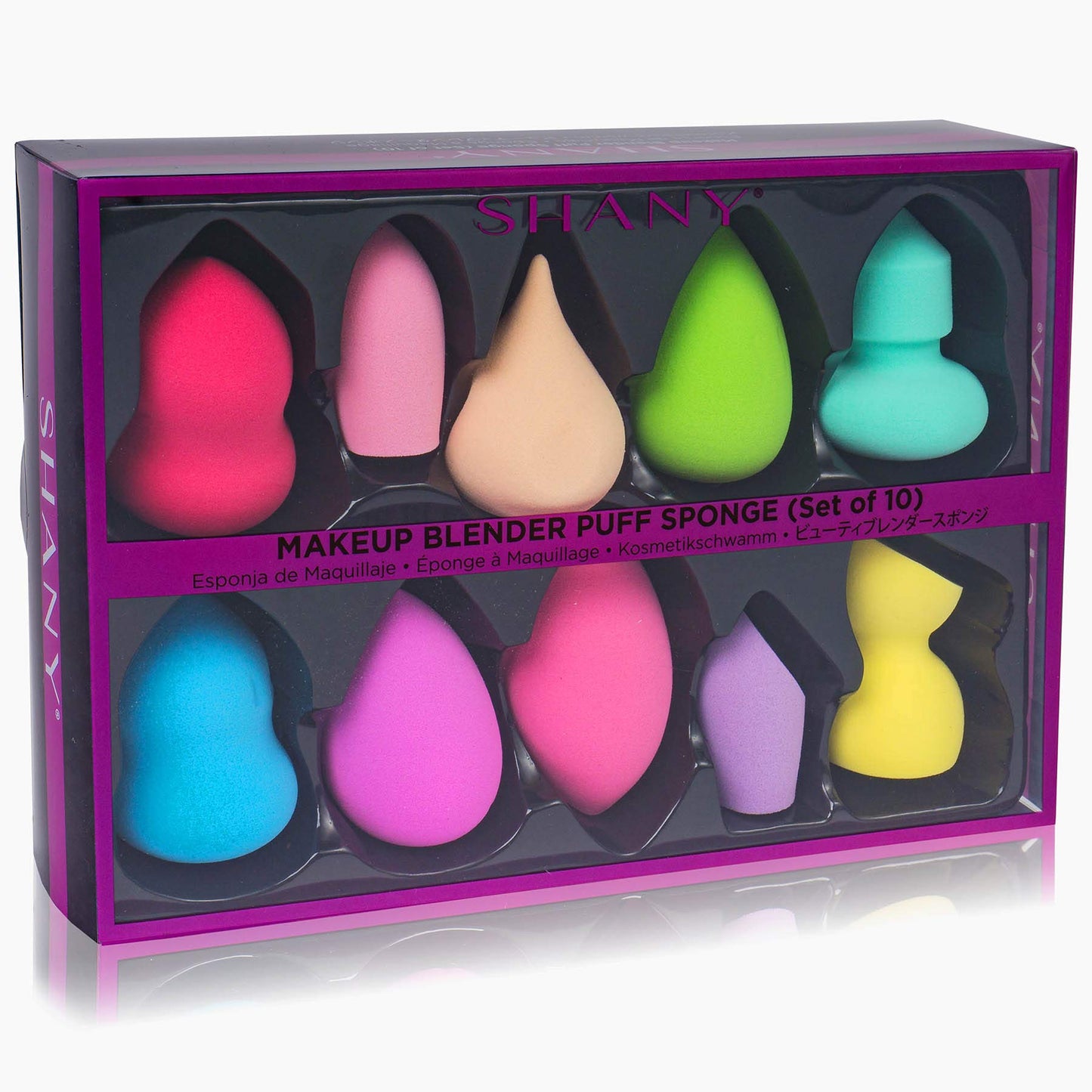 SHANY Blender Makeup Sponge Blending Puff Set for Liquid, Cream, and Powder Foundations and Concealers - Latex-free,High-density, Vegan, Multipurpose Beauty & Personal Care SHANY