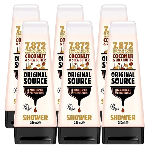 Original Source Moisturising Coconut & Shea Butter Shower Gel 250ml (PACK OF 6) Beauty & Personal Care ORIGINAL SOURCE