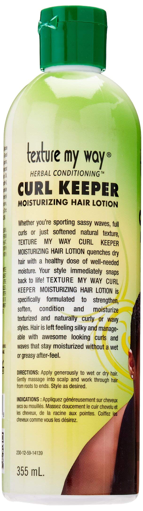Africas Best Orig Texture My Way Curl Keeper Lotion 12 Ounce (354ml) Beauty & Personal Care Africa's Best