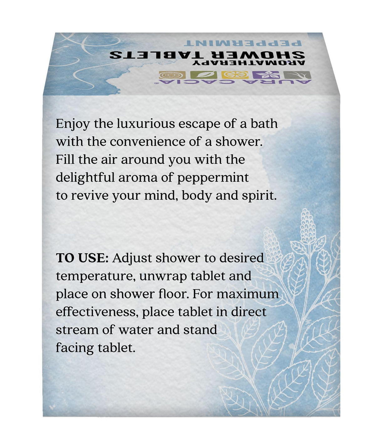 Aura Cacia Aromatherapy Shower Tablets, Reviving Peppermint, 3 Ounce (Pack of 3) Beauty & Personal Care Aura Cacia