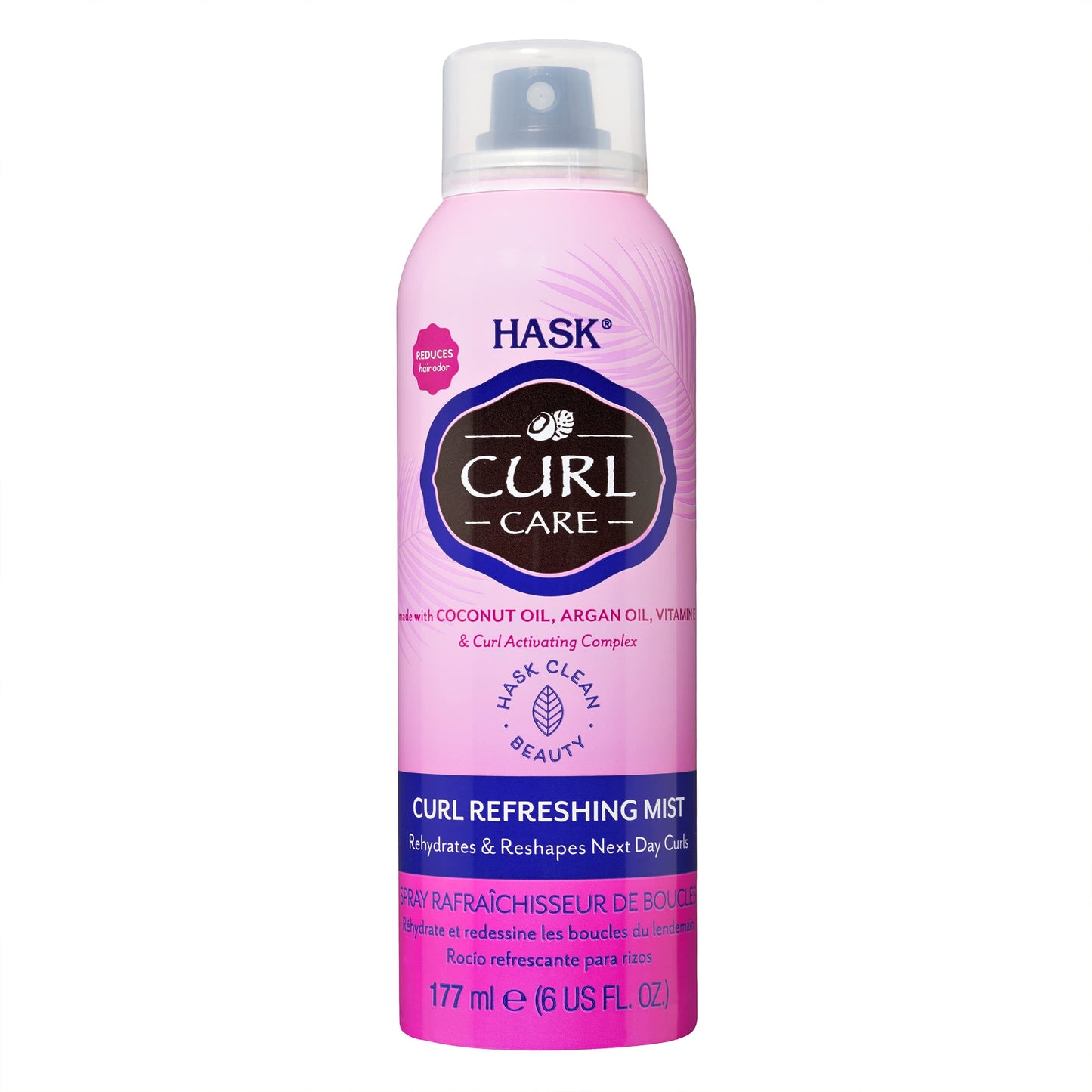 HASK CURL CARE Curl Refreshing Mist for curly hair, color safe, gluten free, sulfate free, paraben free Beauty & Personal Care HASK