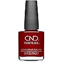 CND Vinylux Longwear Red Nail Polish, Gel-like Shine & Chip Resistant Color, Poppy Fields, 0.5 fl. oz Beauty & Personal Care CND