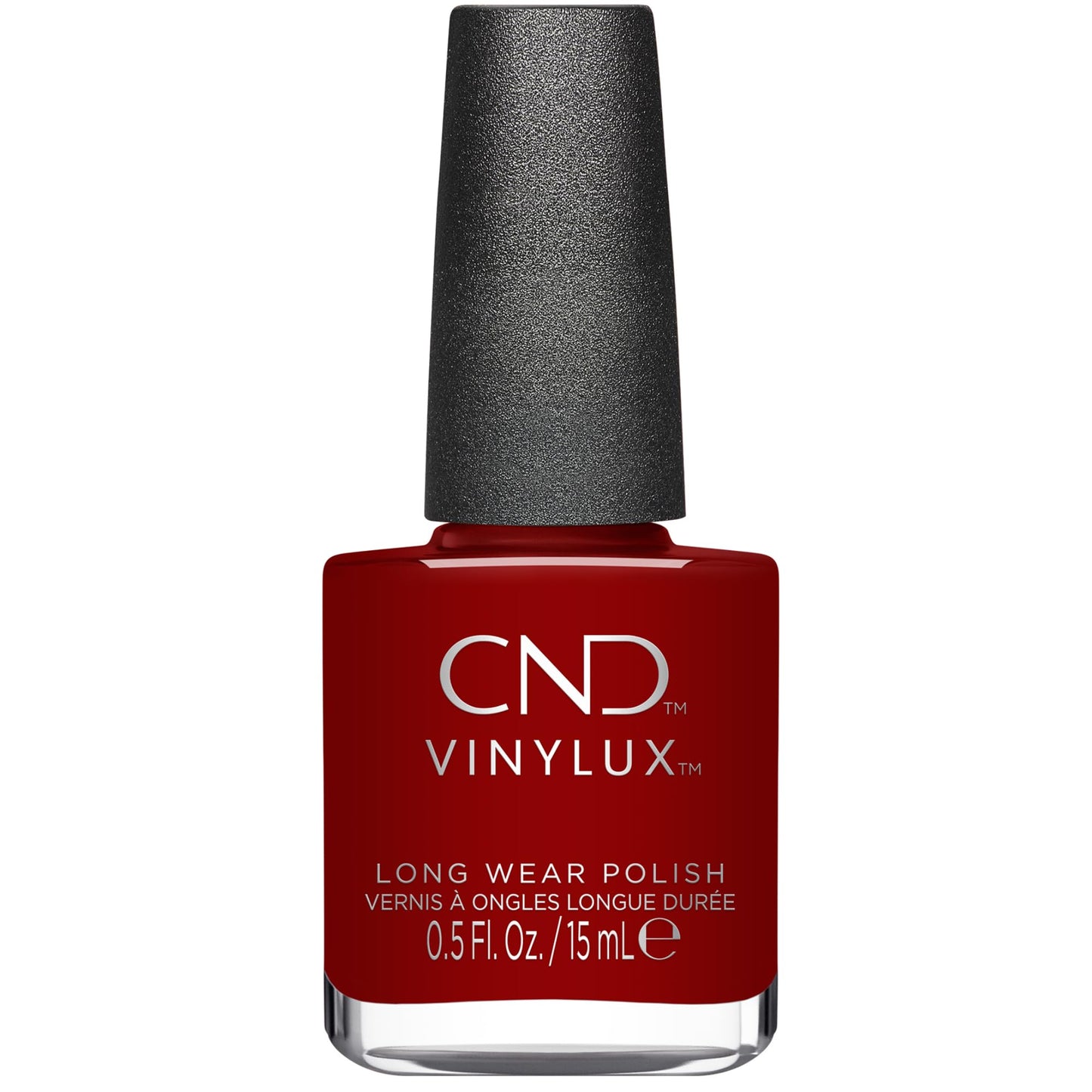 CND Vinylux Longwear Red Nail Polish, Gel-like Shine & Chip Resistant Color, Poppy Fields, 0.5 fl. oz Beauty & Personal Care CND