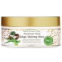 African Pride Moisture Miracle Maximum Hold Edge & Hair Styling Wax, Enriched with Aloe & Coconut, Controls Edges while Nourishing & Protecting Beauty & Personal Care African Pride
