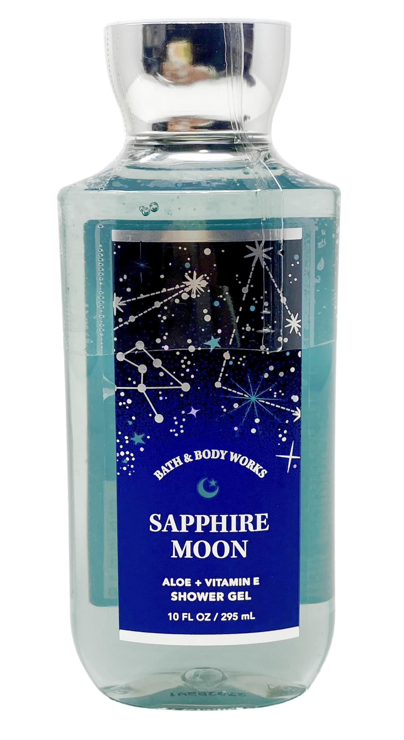Bath & Body Works Sapphire Moon-Trio gift Set- Fine Fragrance Mist, Body Cream and Shower Gel with a Natural Oats Bar Soap., Full Size, Blue Beauty and Personal Care Bath & Body Works
