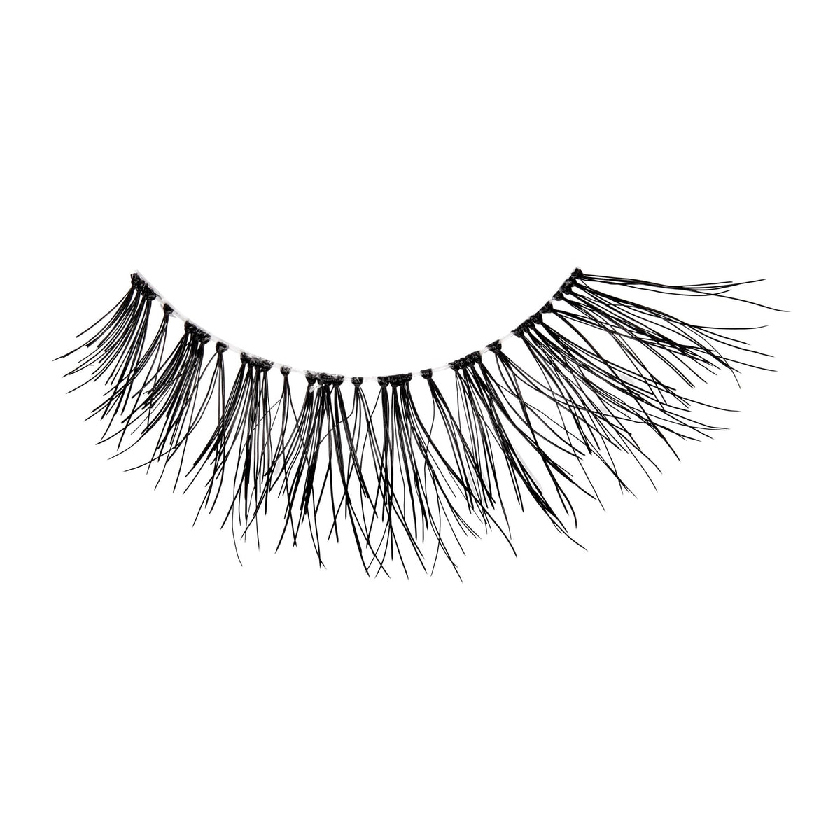 Kiss So Wispy, False Eyelashes, 'Pixie', 12mm, Includes 5 Pairs Of Lashes, Easy to Apply, Reusable Lash Clusters