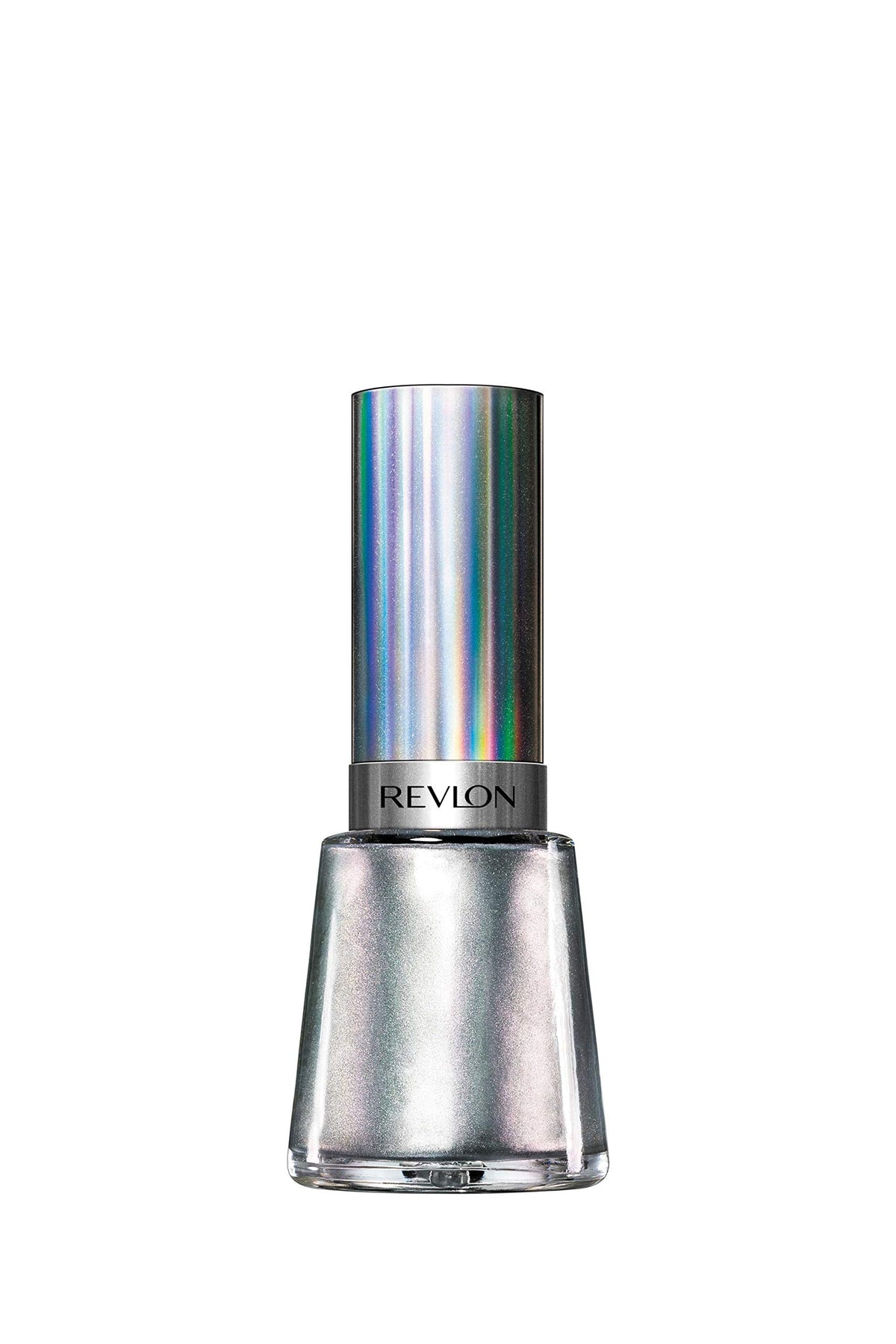 Revlon Nail Enamel, Chip Resistant Nail Polish, Glossy Shine Finish, in Black/Grey, 135 Molten Magic, 0.5 oz Beauty & Personal Care REVLON
