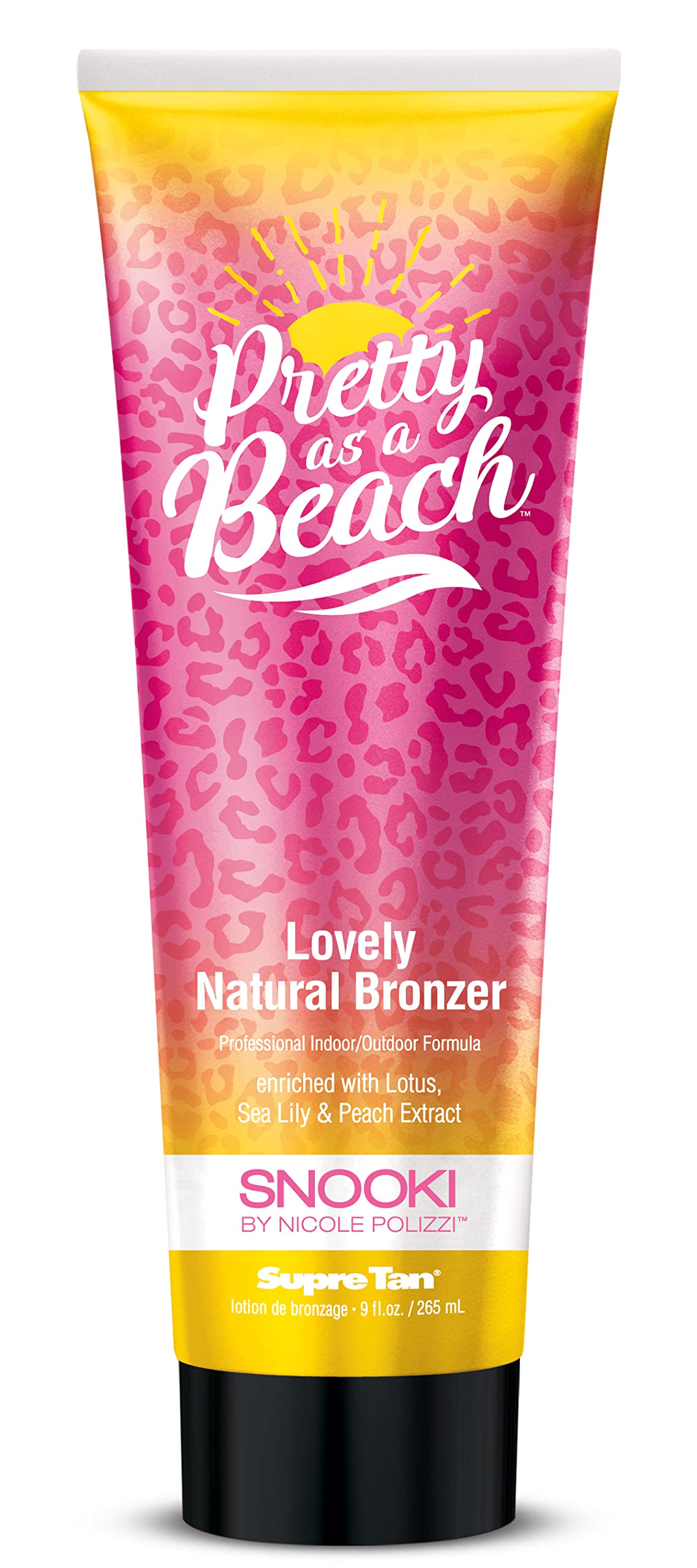 Supre Snooki Pretty As A Beach Natural Bronzer Indoor/Outdoor Formula 9oz Beauty & Personal Care Supre