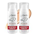 Myderm - Twin Pack Clinical SPF 46 Tinted Zinc Sunscreen Lotion Beauty & Personal Care Myderm