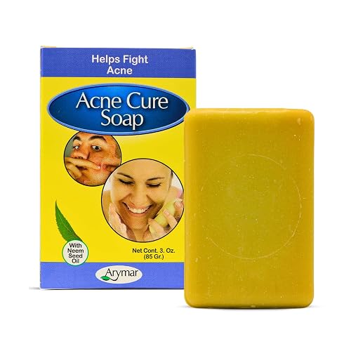 Arymar Acne Soap - Deep Cleansing Facial Soap for Clear Skin - 3 oz (85 gr) - For Cleaner, Fresher Skin Beauty & Personal Care Arymar