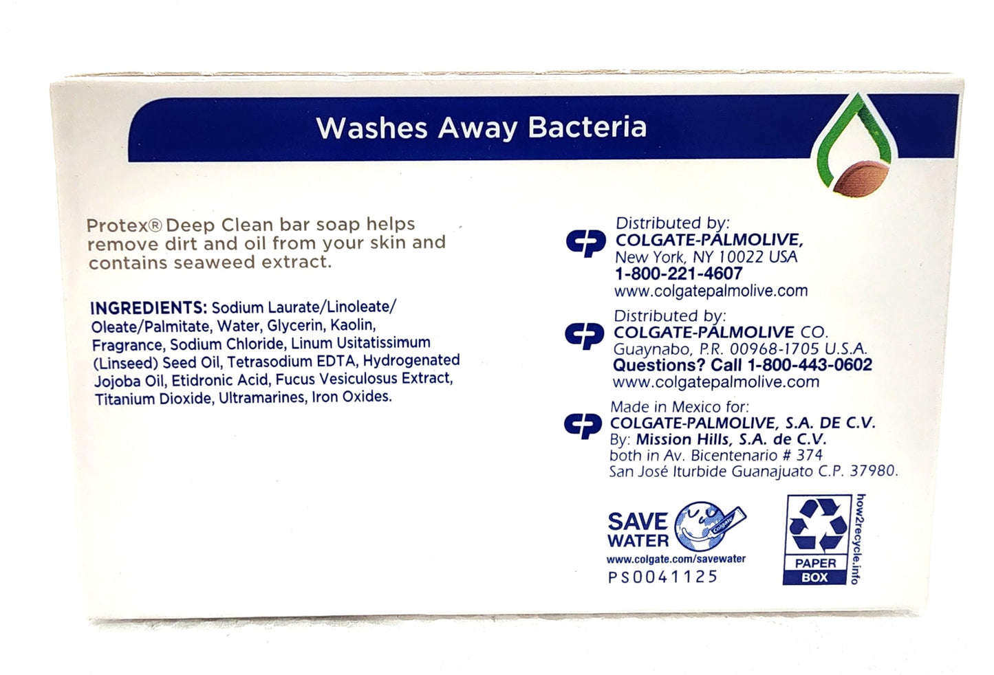 Protex Antibacterial Soap Jabon Contra Bacterias Limpieza Profunda 1 Bar Beauty & Personal Care Protex