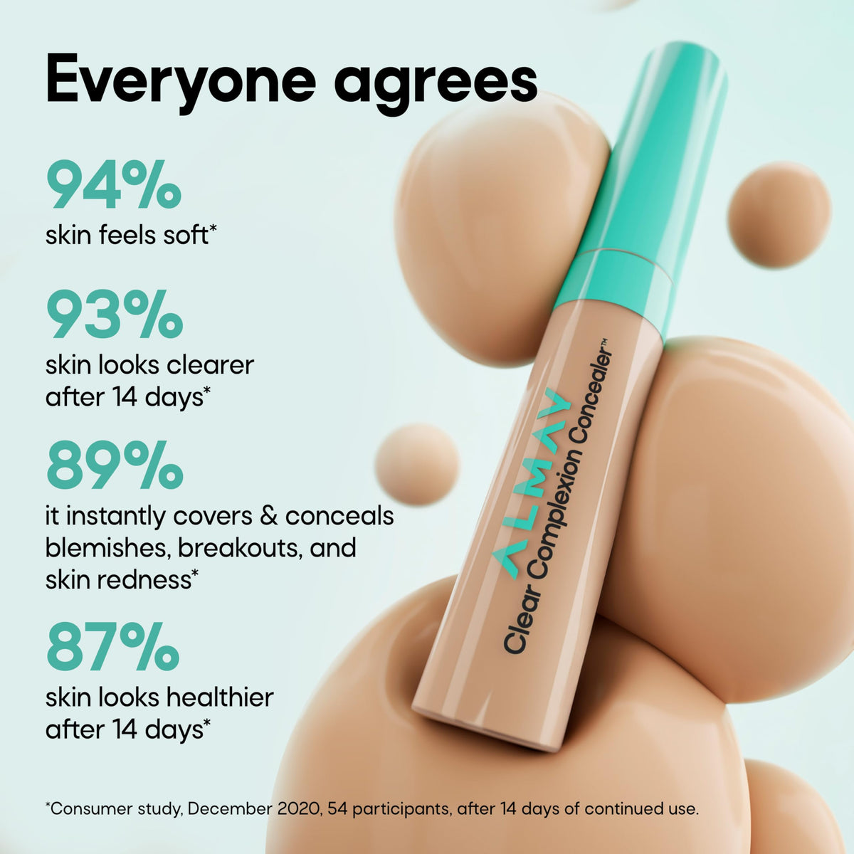 Almay Clear Complexion Concealer, 100, 0.3 fl oz