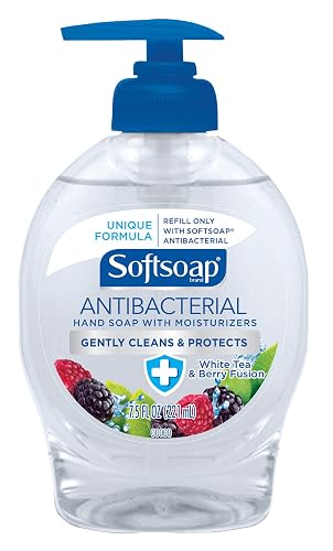Softsoap Antibacterial Liquid Hand Soap, White Tea and Berry Fusion - 7.5 fluid ounce Beauty & Personal Care Softsoap
