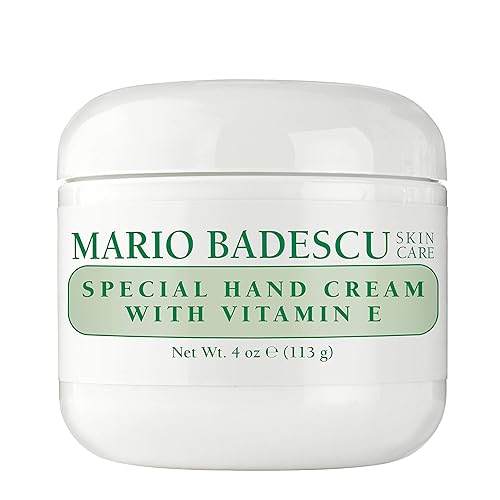 Mario Badescu Special Hand Cream with Vitamin E for Men and Women, Non-Greasy, Light and Fast-Absorbing Hand Cream for Dry Cracked Hands, Ideal Beauty & Personal Care Mario Badescu