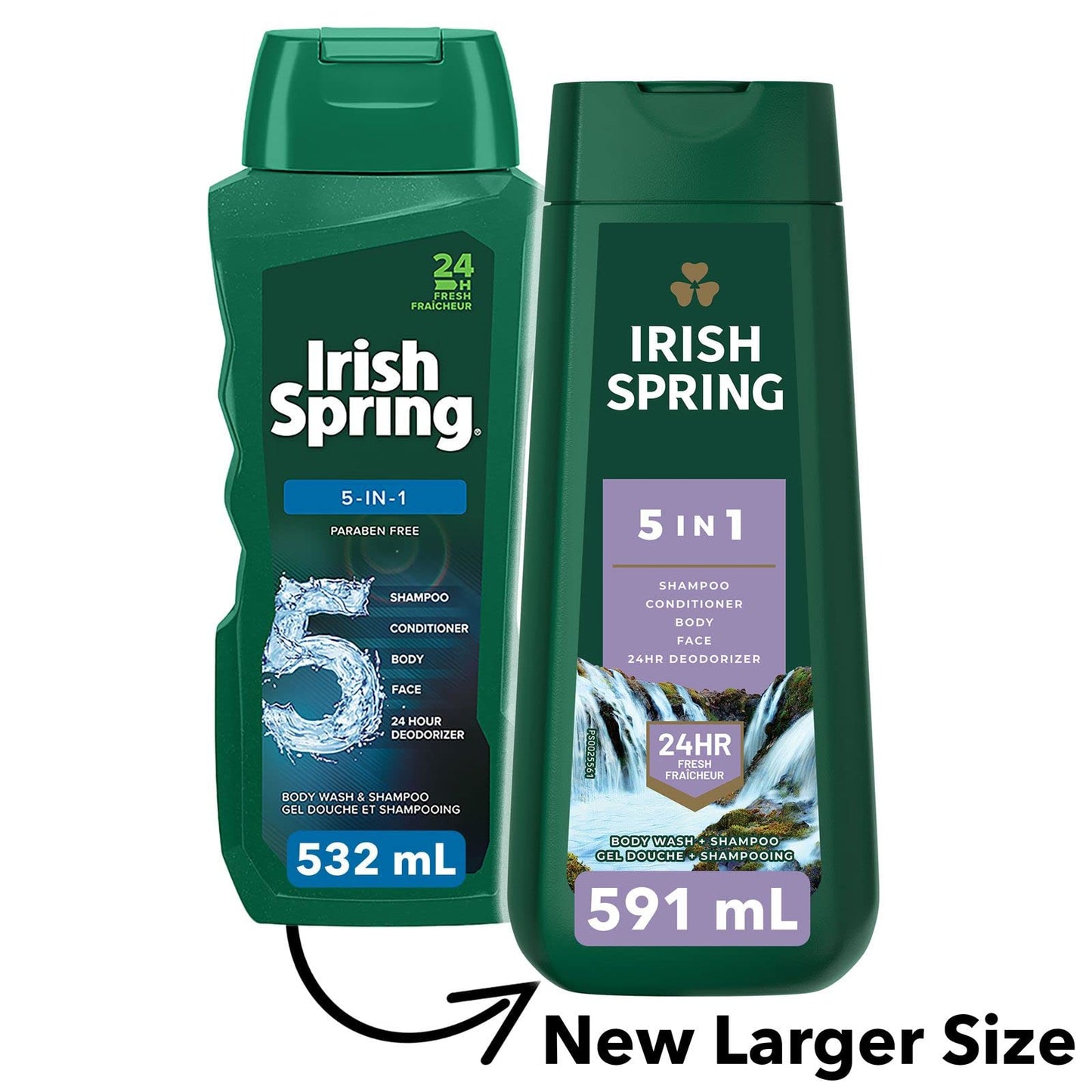 Irish Spring 5-in-1 Body Wash for Men, 20 Oz Beauty & Personal Care Irish Spring