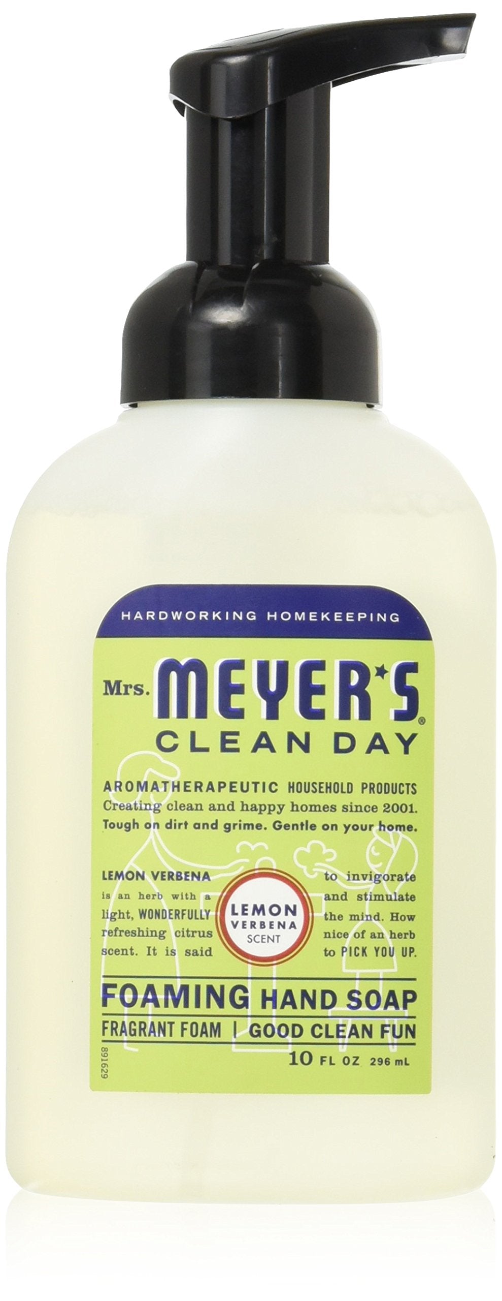 Foaming Hand Soap Lemon Verbana 10 Ounces Beauty & Personal Care Mrs. MEYER'S