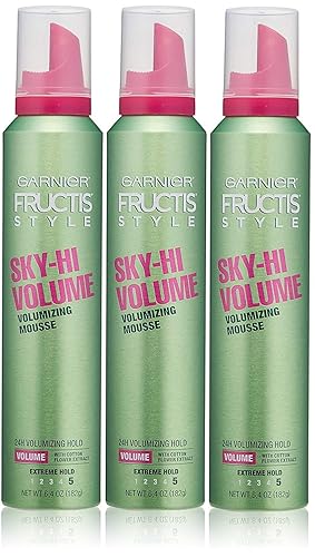 Garnier Fructis Style Sky-Hi Volume Mousse 6.4 Ounce (Extreme) (189ml) (3 Pack) Beauty & Personal Care Garnier