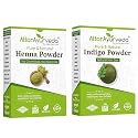 Black Hair - Henna Powder, Indigo Powder Combo Pack - 200g+200g = 400g Beauty & Personal Care OTAA