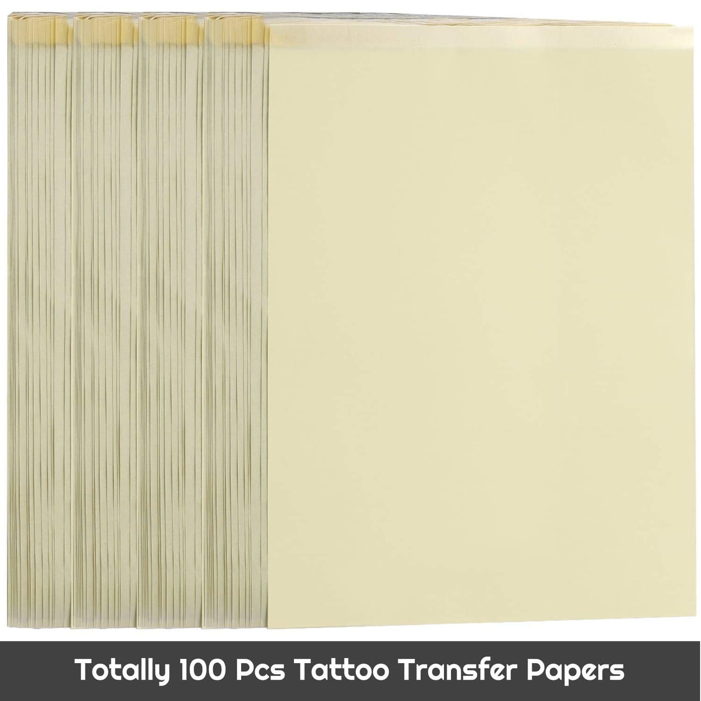 Tattoo Transfer Paper, Cridoz 100 Sheets Tattoo Stencil Transfer Paper for Tattooing Blue Beauty and Personal Care cridoz