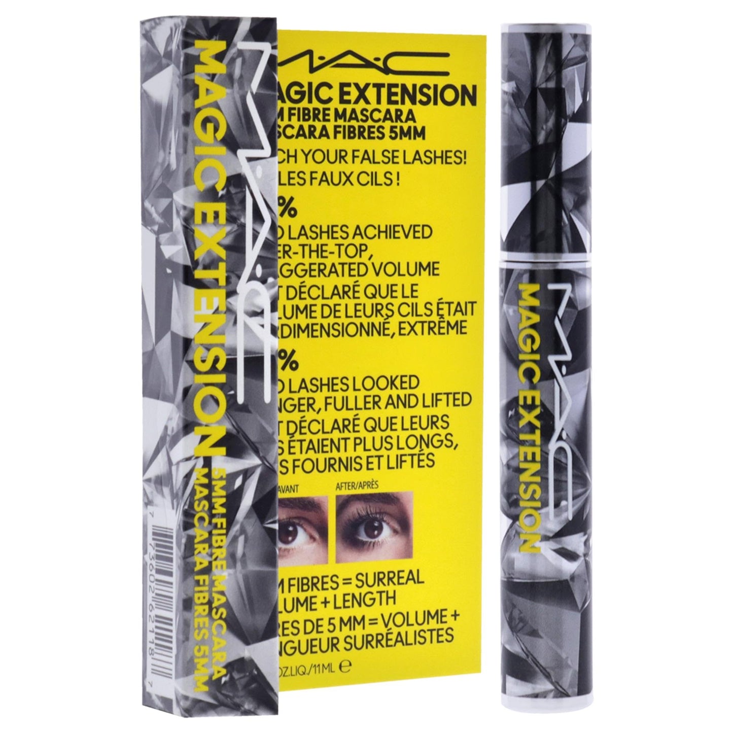 MAC Magic Extension 5mm Fibre Mascara Women 0.37 oz Beauty & Personal Care MAC