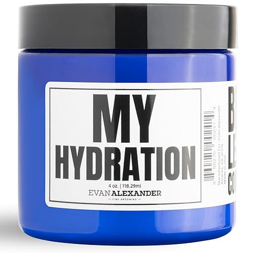 Evan Alexander Fine Grooming MY Hydration Beard Leave-In Conditioner for Men - 4 oz, Hydrates, Softens, Eliminates Dryness, Tames Frizz, Promotes Beauty & Personal Care Evan Alexander Fine Grooming