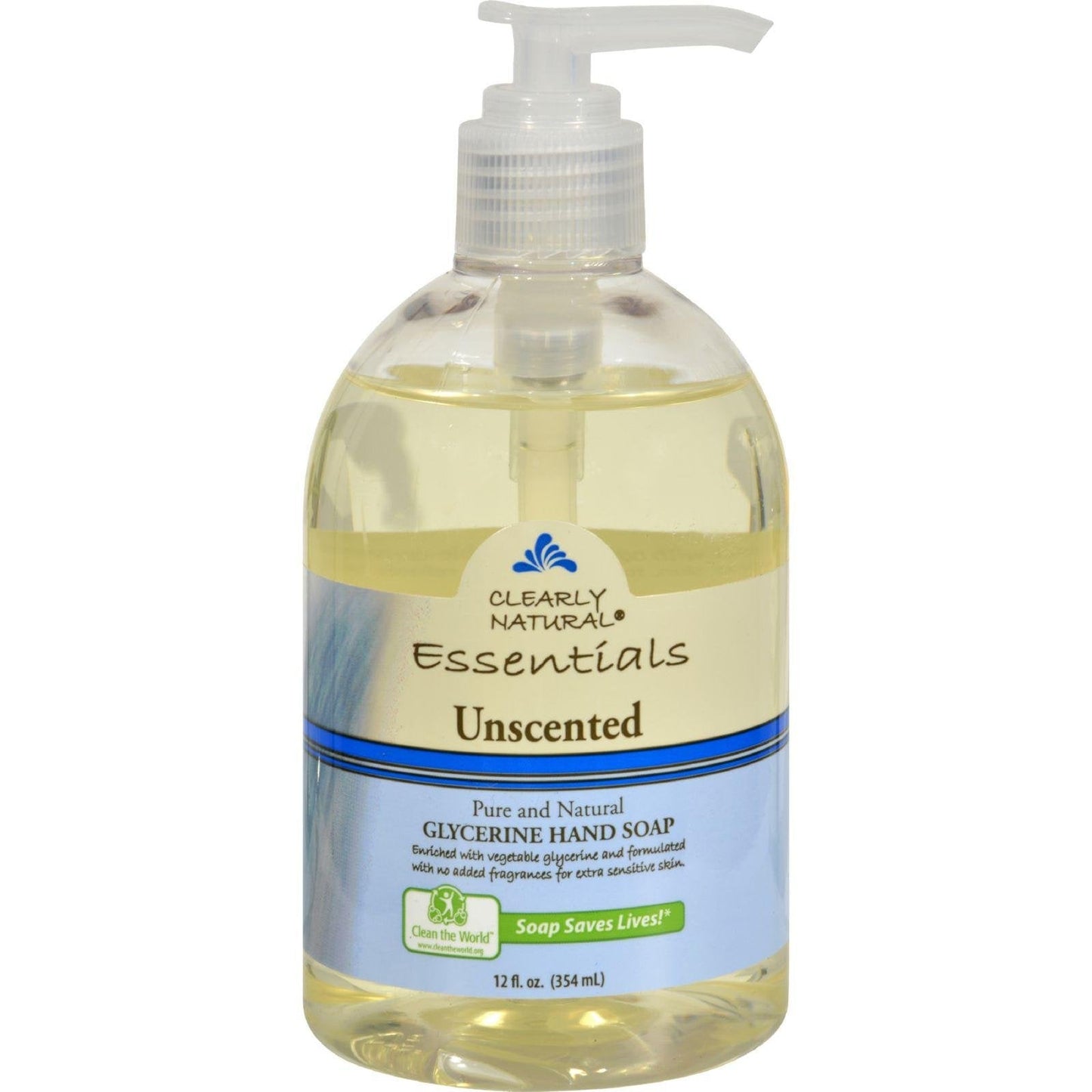 CLEARLY NATURAL LIQ SOAP W/PUMP,UNSCTD, 12 FZ Beauty & Personal Care Clearly Natural